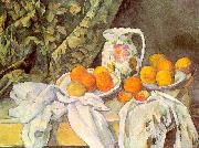 Paul Cezanne Still Life with Drapery Sweden oil painting reproduction